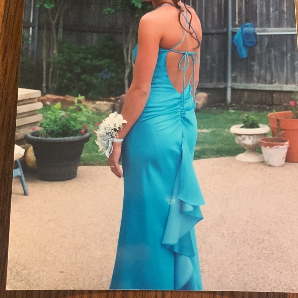 Teal Prom Dress